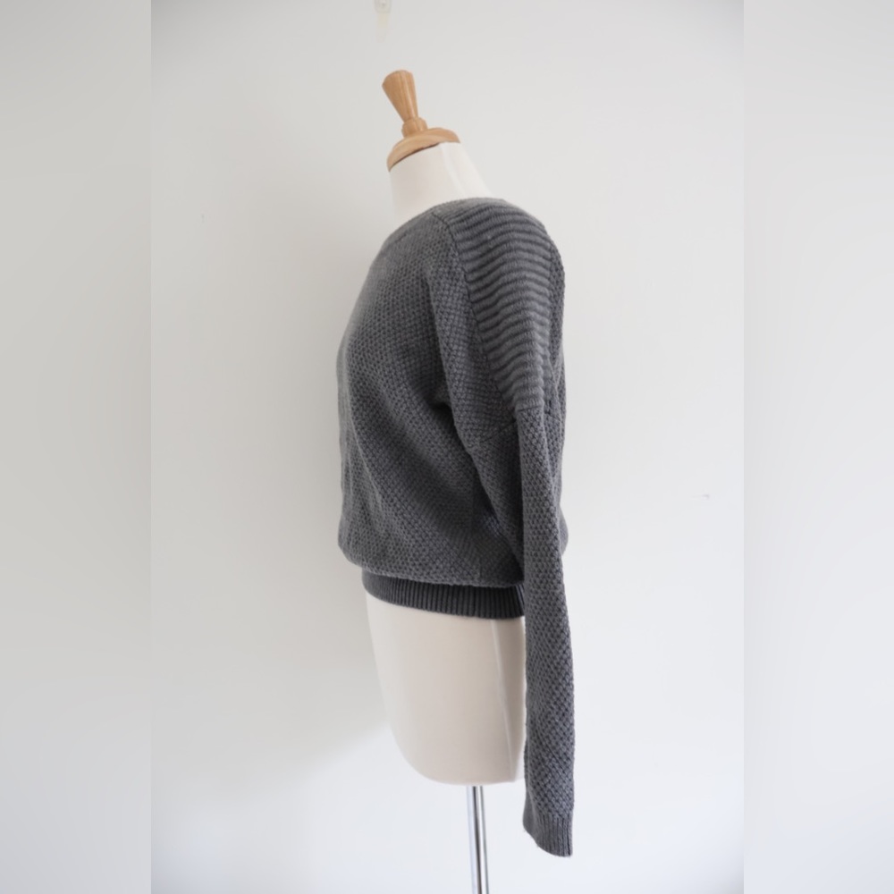 Banana Republic Heritage Collection Gray Knit Sweater Small (S) - Picture 2 of 5